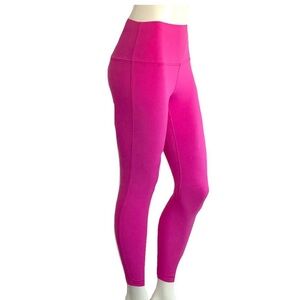 Lululemon Women's Sonic Pink High-Waisted Leggings 28" size 2